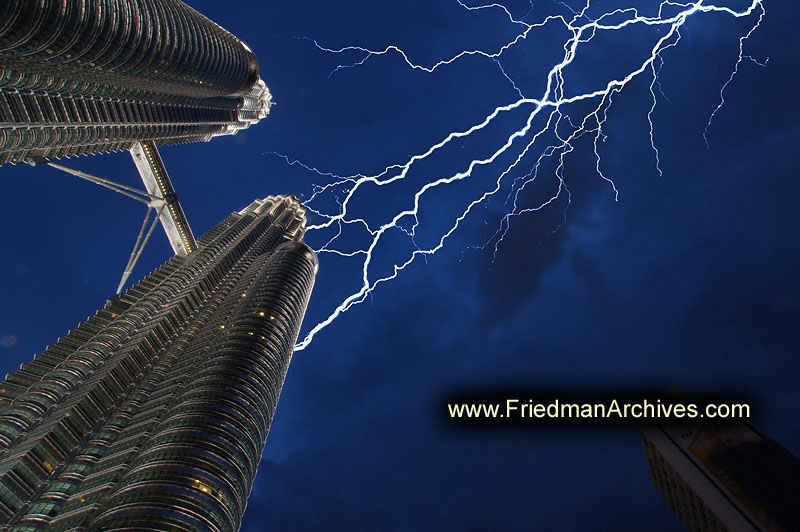 Petronas Towers and Lightning DSC04962