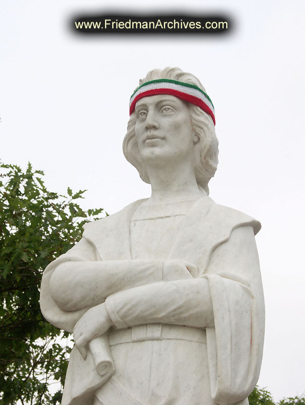 Statue with Italian headband PICT2539