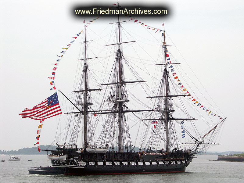 USS Constitution Establishing Shot PICT1713