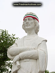 Statue with Italian headband PICT2539