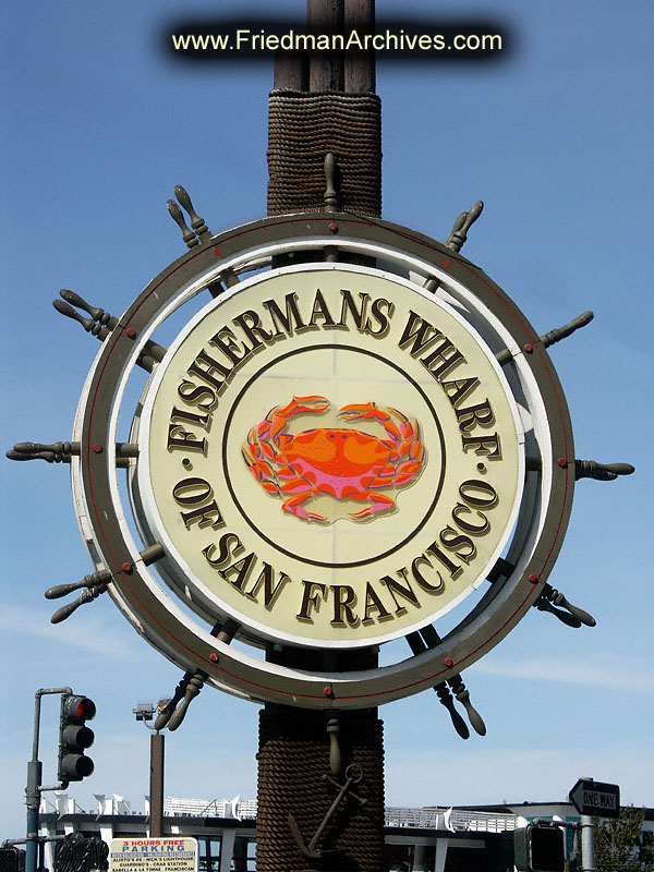 Fisherman's Wharf sign PICT6988