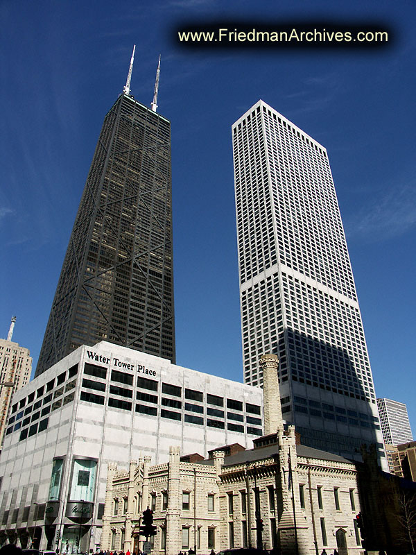 Hancock tower and other building 8x11 300 dpi