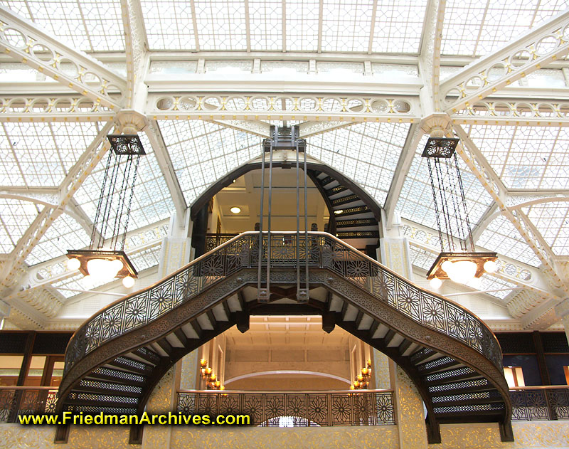 Office Building Stairs