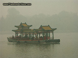 Boat in Fog