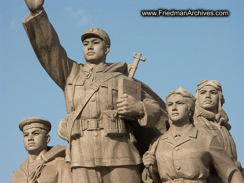 Tiananmen Square Statue