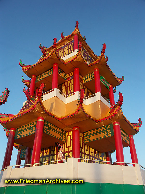 Red Pagoda Building