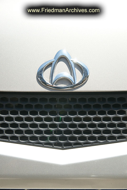 Star Trek Logo on car