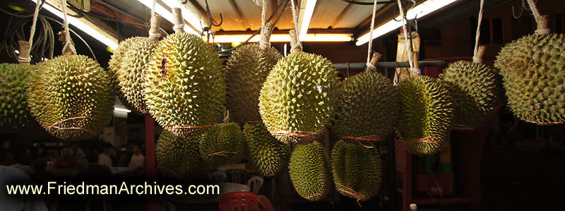 fruit,spikes,thorns,wireless flash,vendor,street food