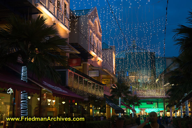 city,lights,blue,sky,beautiful,shopping,