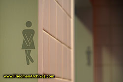 Universasl Restroom Sign - I have to go - DSC08992