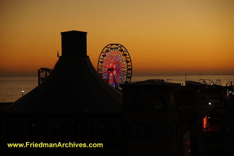 amusement park,ferris wheel,recreation,travel,holiday,sunset,