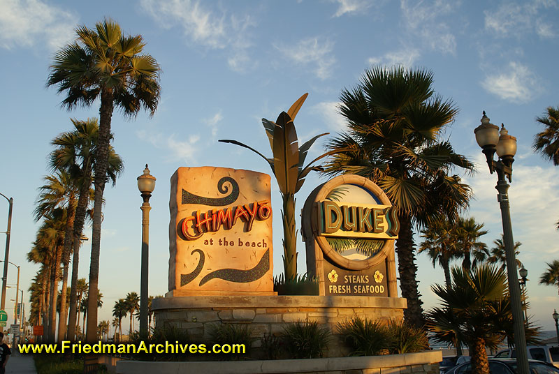 Duke's Restaurant Sign