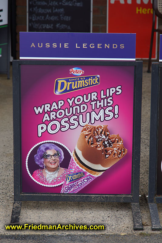 advertising,nestle,drag,female impersonator,ice cream,ad,sign,pimping,