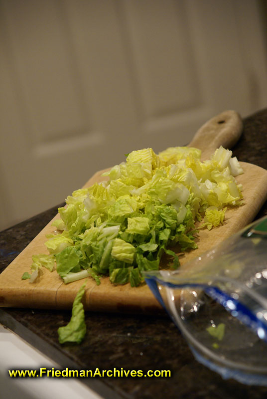 Chopped Lettuce