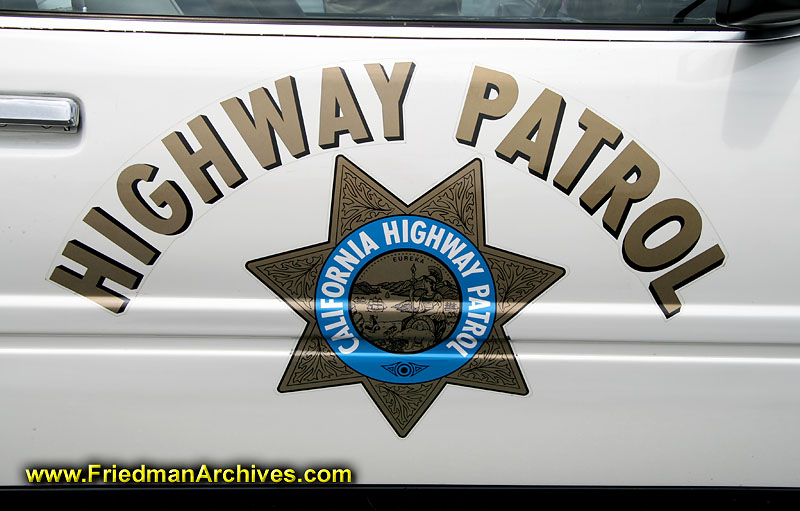 California Highway Patrol Car Logo