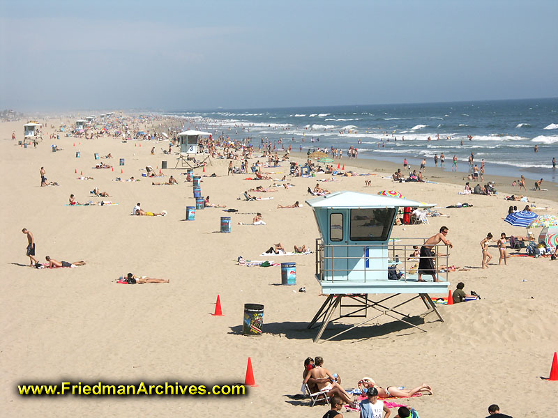 Lifeguard Booth at Beach