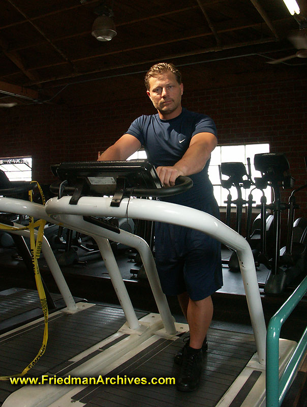 Man on a Treadmill