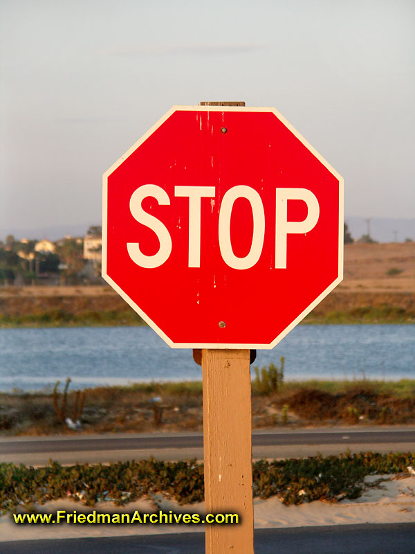 Stop sign