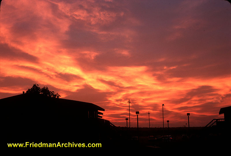 Sunset at University Village Apartments II