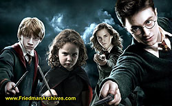 Harry Hermione and Ron and Olivia 2