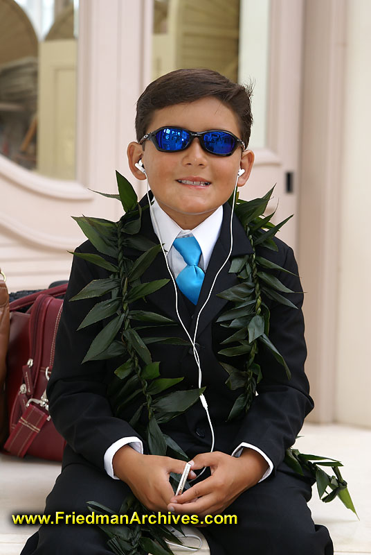 Ring Bearer Rockin' Out