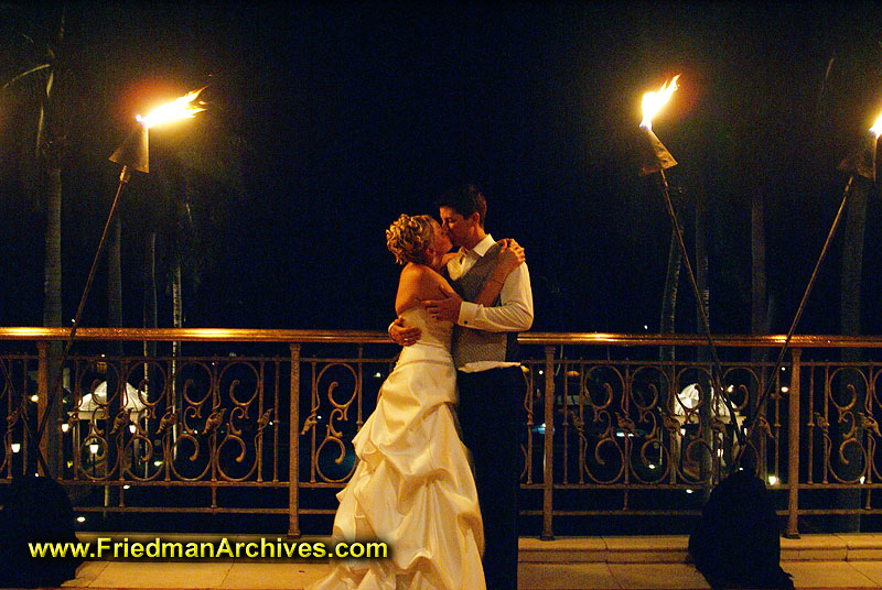Wedding Sampler - Kissing by Torchlight