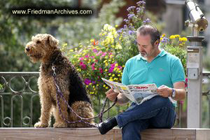 A Man and His Dog