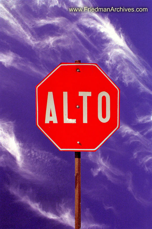 ALTO (Stop sign)