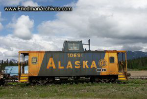 Alaska Train Establishing Shot