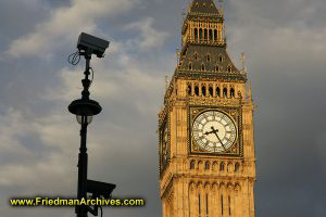 Big Ben with Survelience Camera