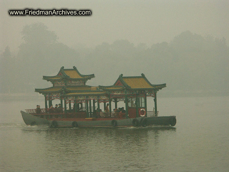 Boat in Fog