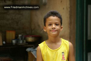 Boy in Yellow Shirt