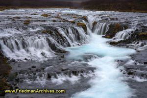 Bruarfoss Waterfall