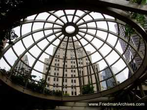 Building-Behind-Wood-Dome