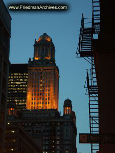 Buildings at Twilight