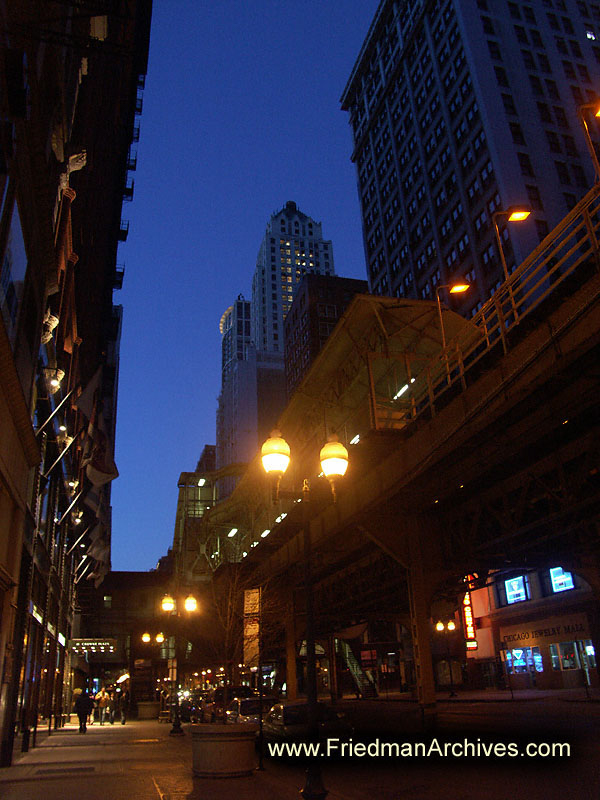 Buildings at Twilight