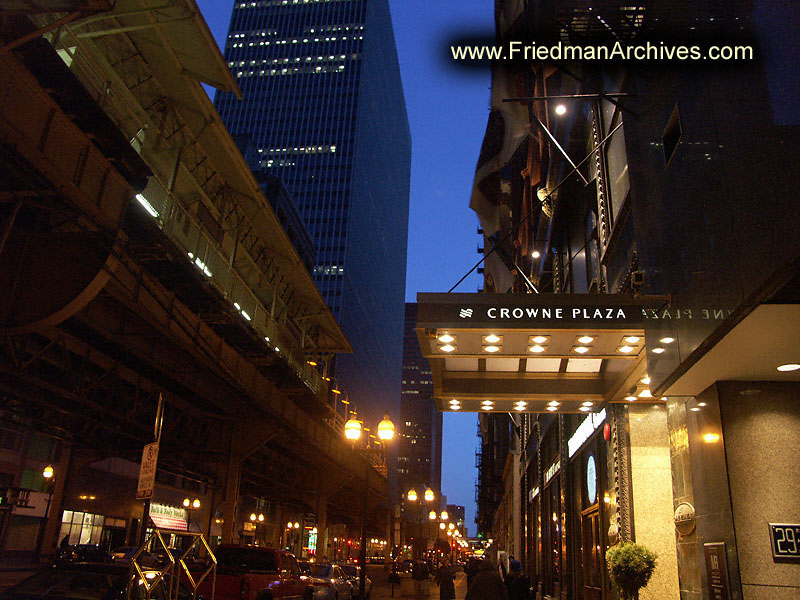 Buildings at Twilight