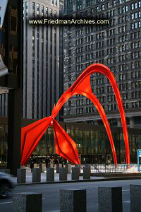 Calder Flamingo Sculpture