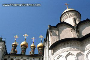 Church Gold Rooftops