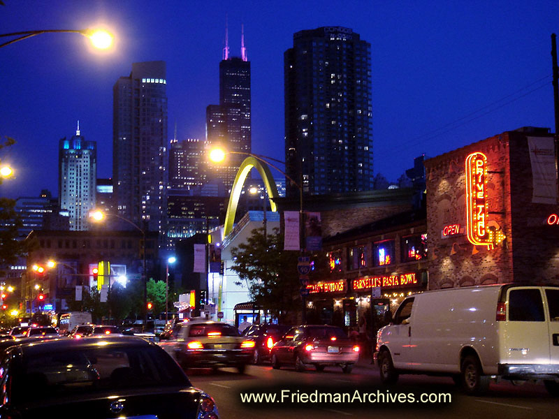 City Street at Night