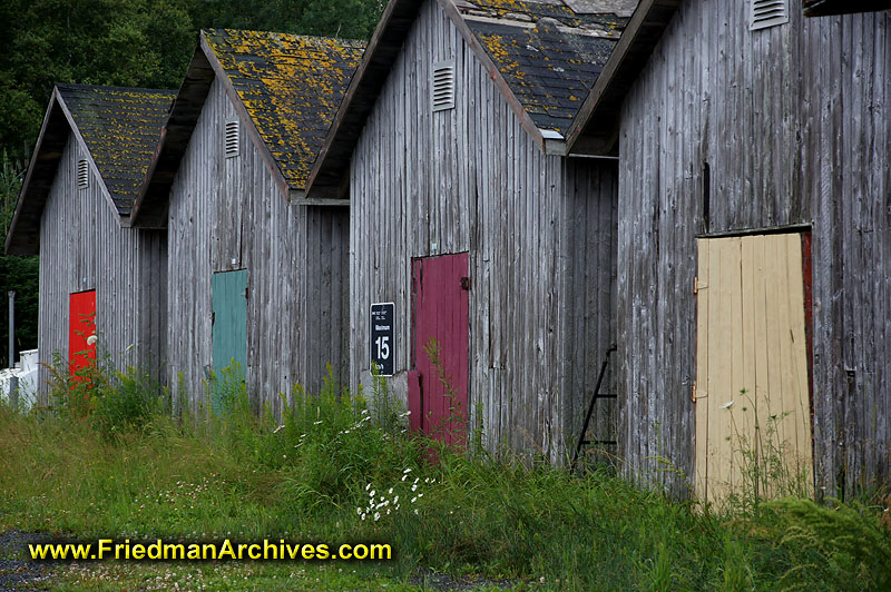 Colorful Barn Doors