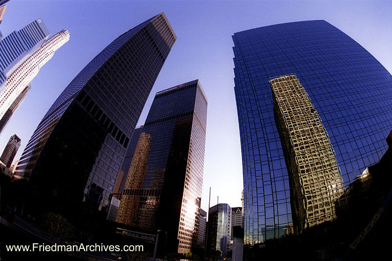 Downtown LA Fisheye