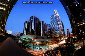 Downtown LA Fisheye