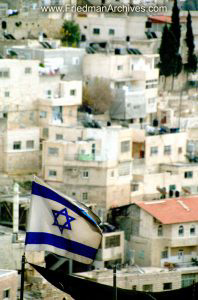 Flag in Jerusalem