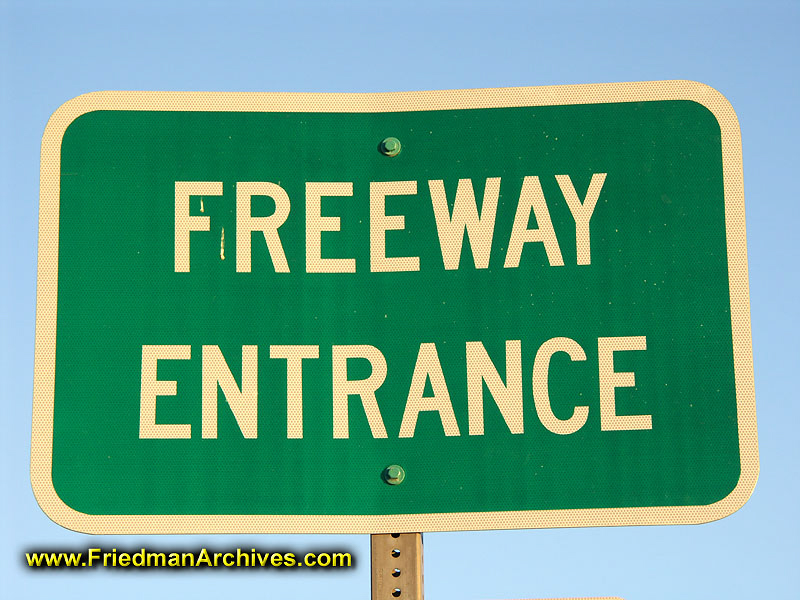 Freeway Entrance