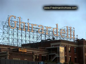 Ghiradelli Sign