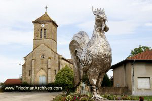 Giant Metal Chicken