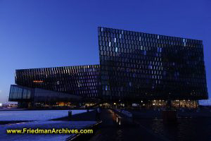 Harpa at Dusk