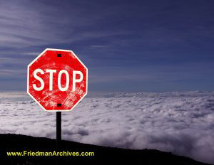 Heavenly Stop Sign