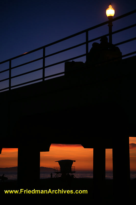 Huntington Beach Pier Sunset